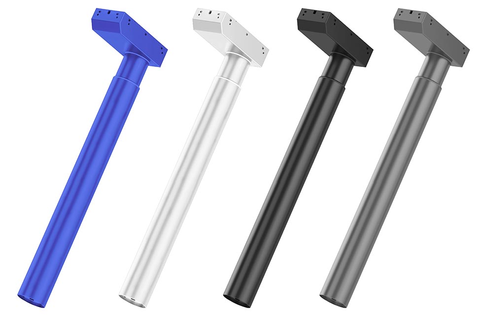 Round Electric Lift Table Legs